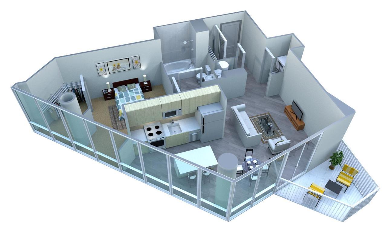 Placemakr Premier Sobro Нашвил Екстериор снимка A 3D floor plan of a typical apartment