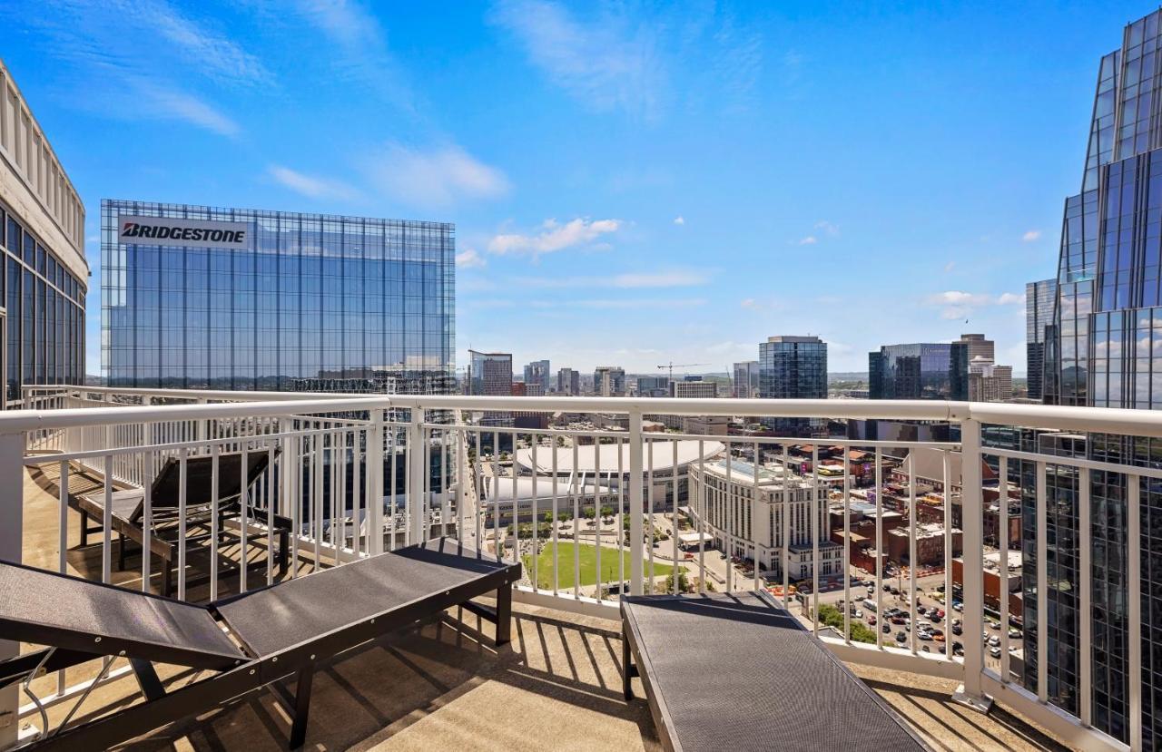 Placemakr Premier Sobro Нашвил Екстериор снимка View from the rooftop of the building