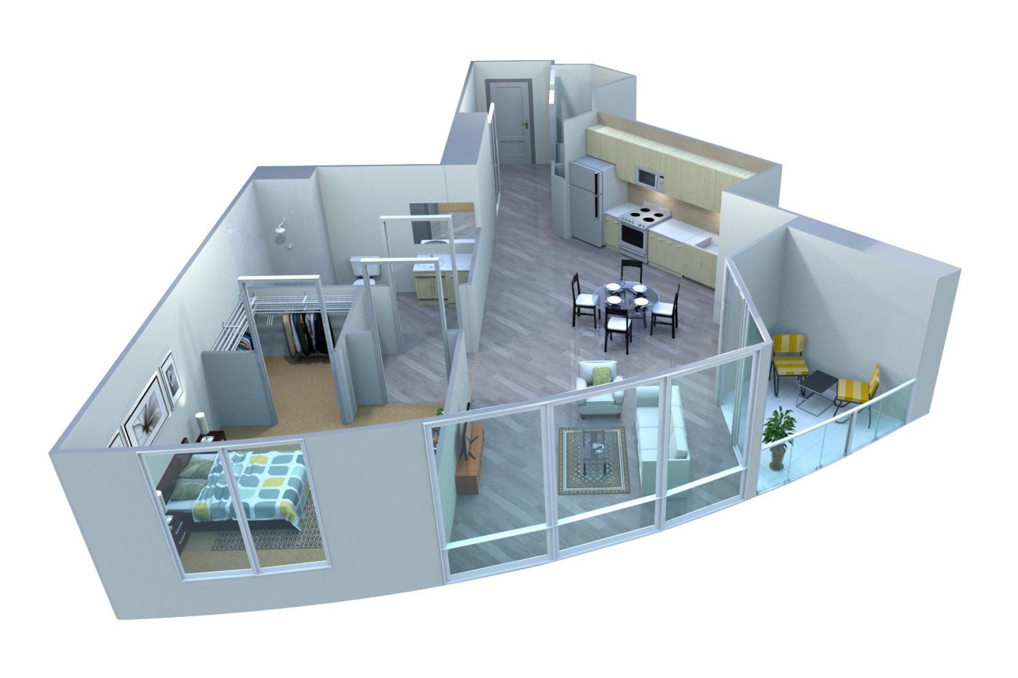 Placemakr Premier Sobro Нашвил Екстериор снимка 3D floor plan